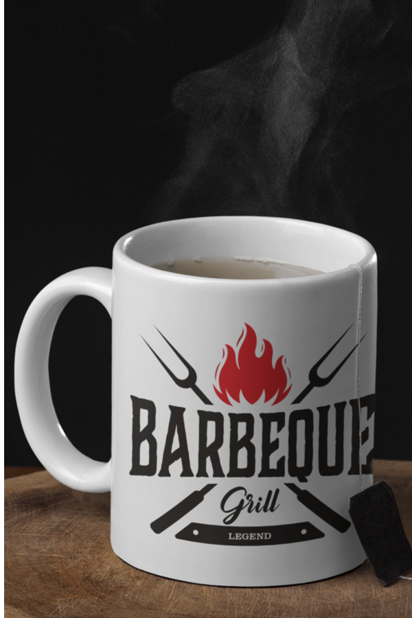 Barbeque Grill Tasse mein bbq grillfan geschenk geburtstag grillzuebhör