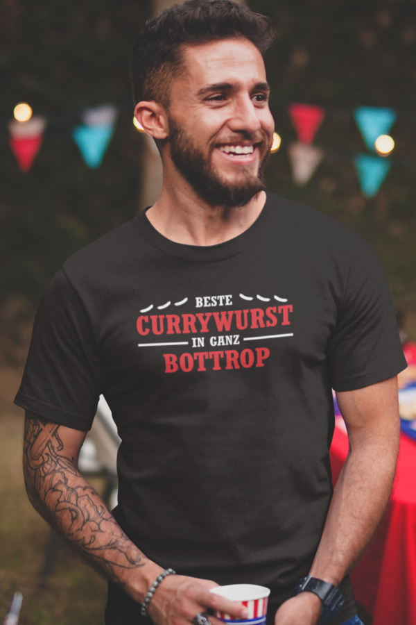 Beste Currywurst in ganz Bottrop grillshirt frei gestalten Geschenk+