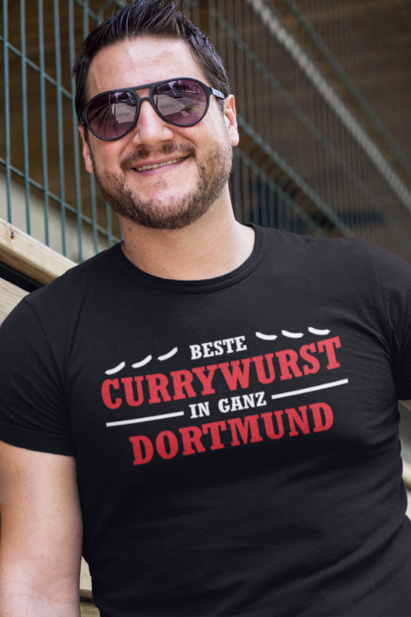 Beste Currywurst in ganz Dortmund grillshirt frei gestalten Geschenk+