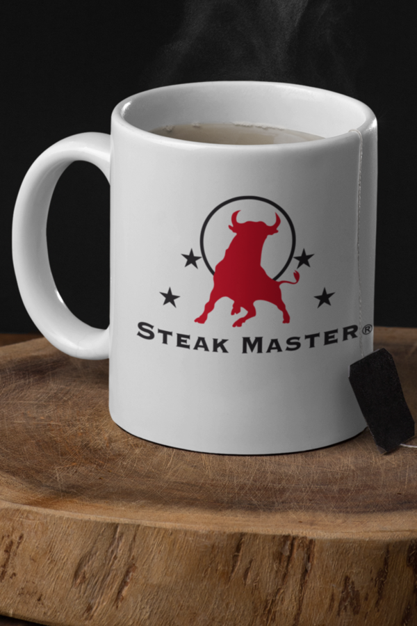 Steakmaster tasse geschenk grillfans grillshirt grillzubehör
